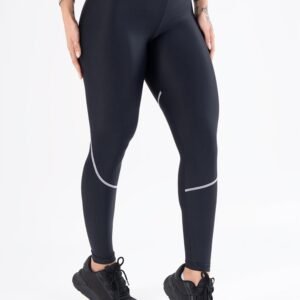 Calça legging nation elástico personalizado dlk preto