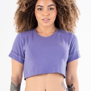 Cropped equilibrium lilás a fio